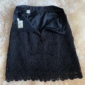 Anthropologie lace crochet skirt by Elevenses